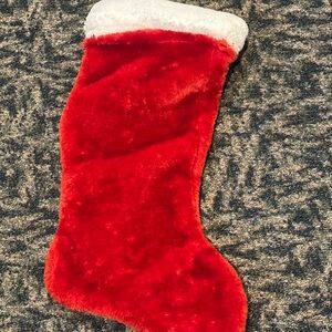 Vibrant Red Holiday Stocking